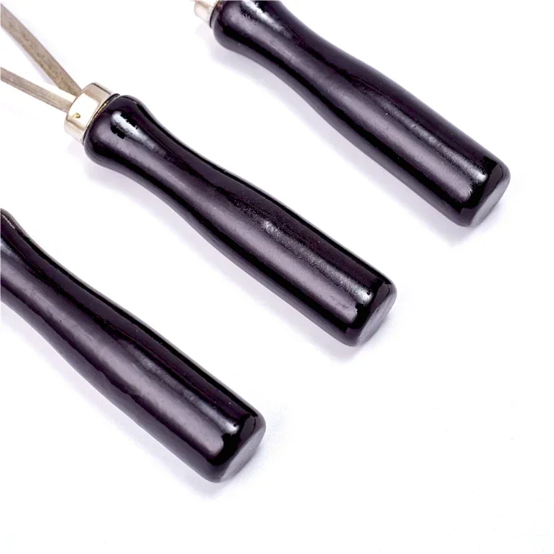 Description Picture 5 of item3Pcs Pottery Clay Sculpture Big Loop Tool Clay Scraper Sculping Modelling Tool Wood Handle Ceramics Trimming Carving Tools