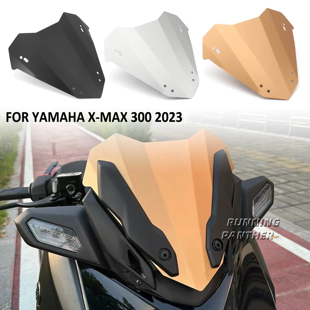 

For Yamaha Xmax X-max 300 Xmax300 X-max300 2023 Motorcycle Front Windscreen Windshield Wind Screen Shield Deflector Protector