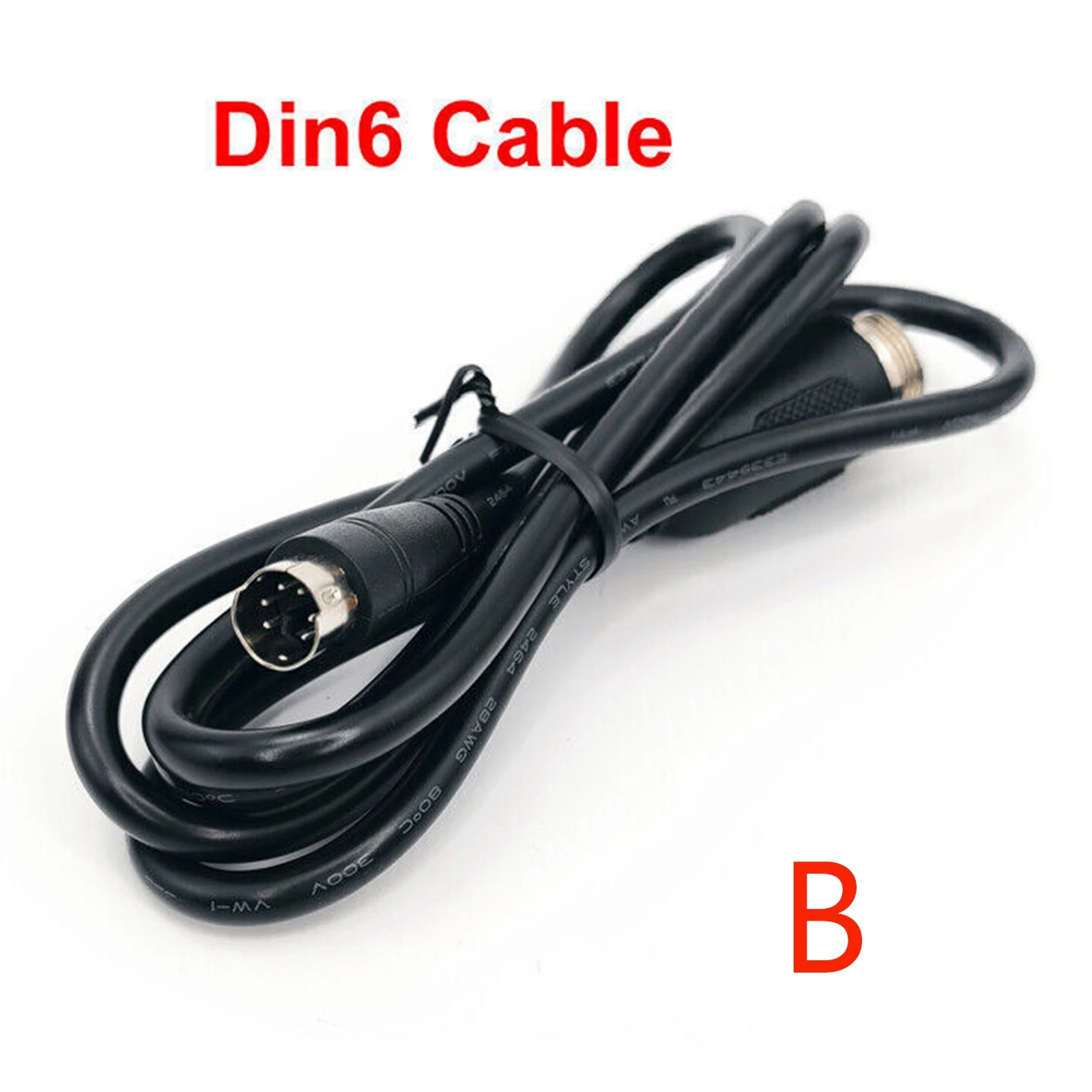 1Pcs Din6-USB Cable Adaptation For Thrustmaster TH8A Connection 