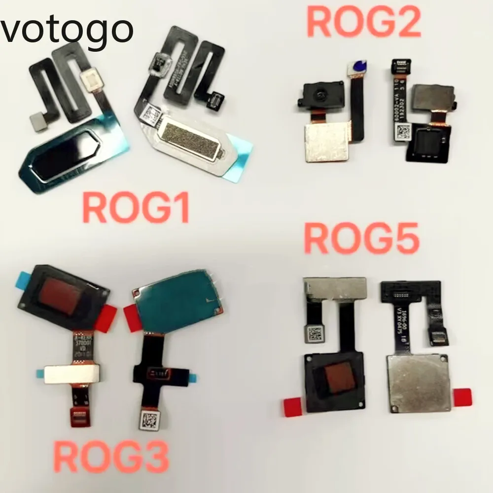 Riparazione Originale Per Asus Rog Phone 2 3 5 5S Pro Sensore Di Impronte Digitali Pulsante Home Tasto Di Alimentazione Touch Screen Sostituzione Del 