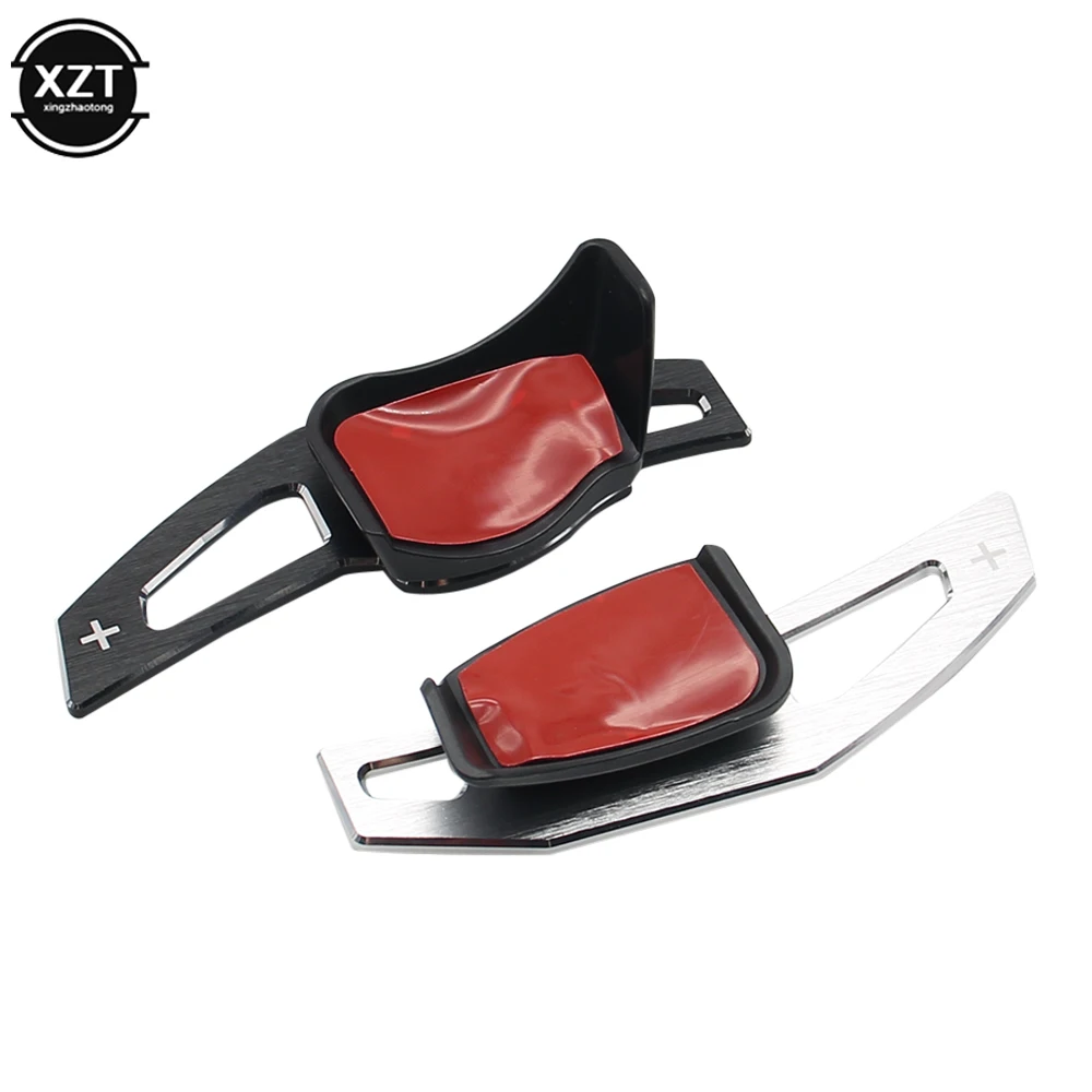 For Volkswagen VW Tiguan Golf MK6 GTI Jetta MK5 Passat B6 CC Scirocco R36 R20 Steering Wheel Aluminum Shift Paddles Car Styling