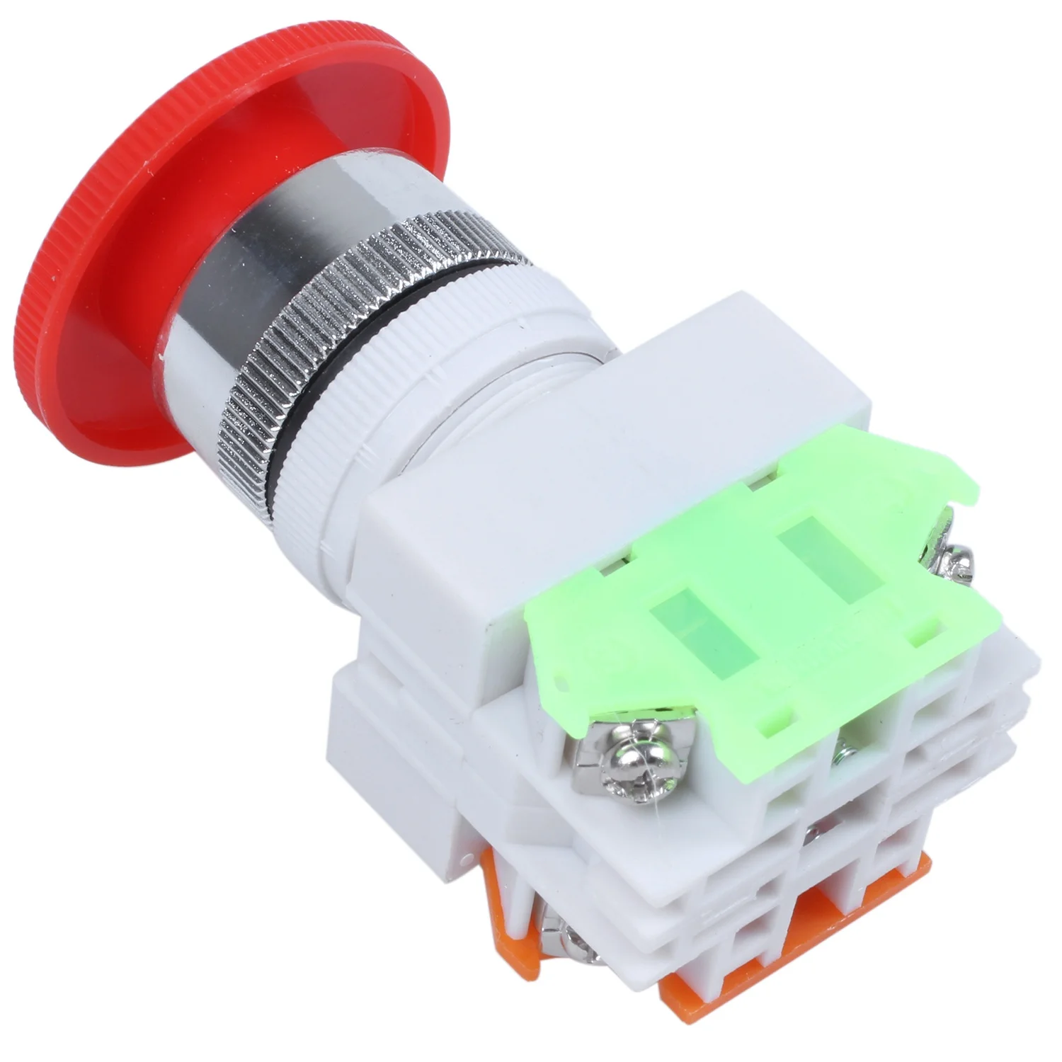 Hot sale Red Mushroom Cap 1NO 1NC Emergency Stop Push Button Switch AC 660V 10A