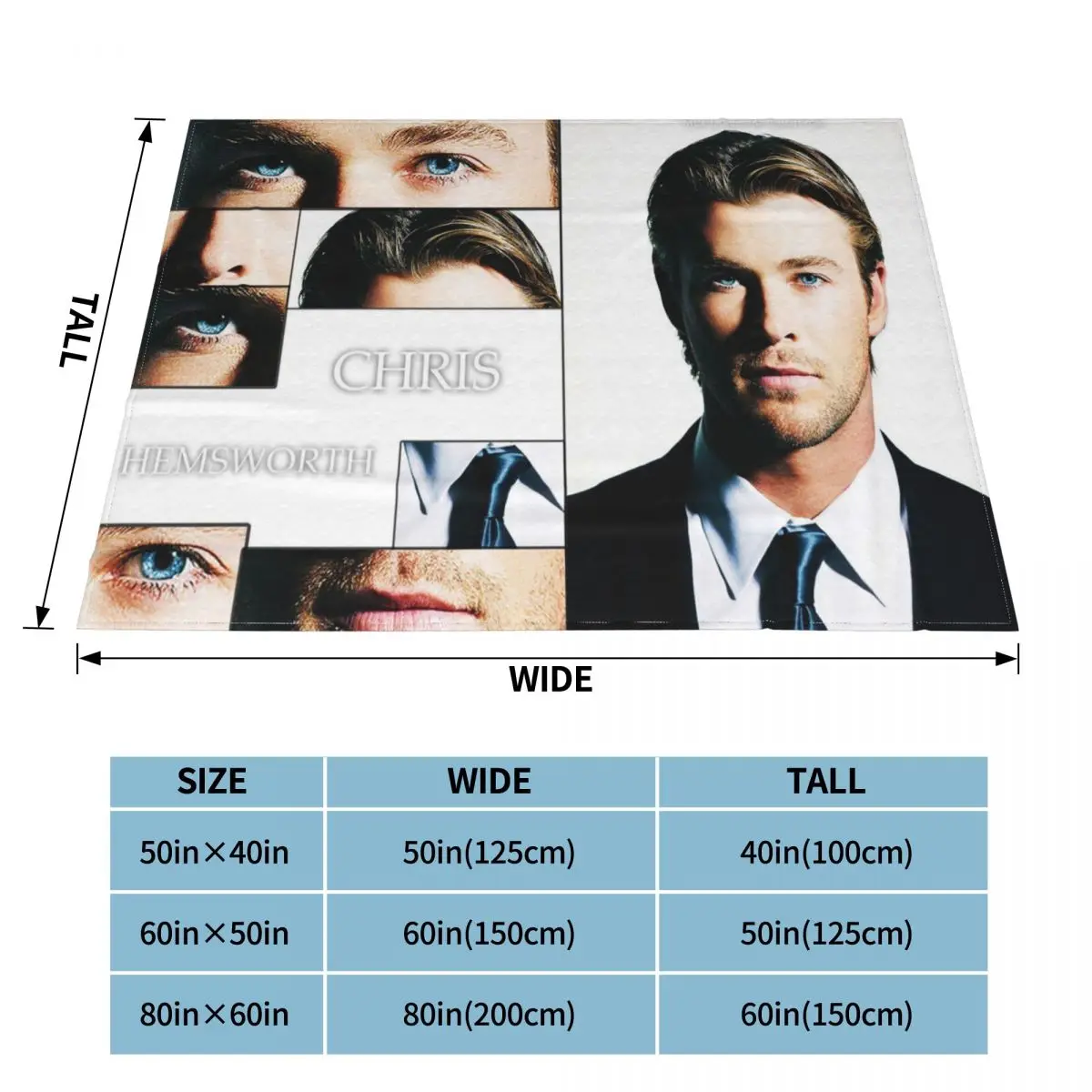 Chris Hworth Plaid Blankets Sofa Cover Coral Fleece Actor Collage Soft Throw Blankets for Bedding Couch Plush Thin Q