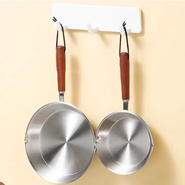 Oven Safe 304 Stainless Steel Frying Pan Professional Flat Bottom Nonstick Omelette Pan 12/16cm Small Open Skillet Home 3