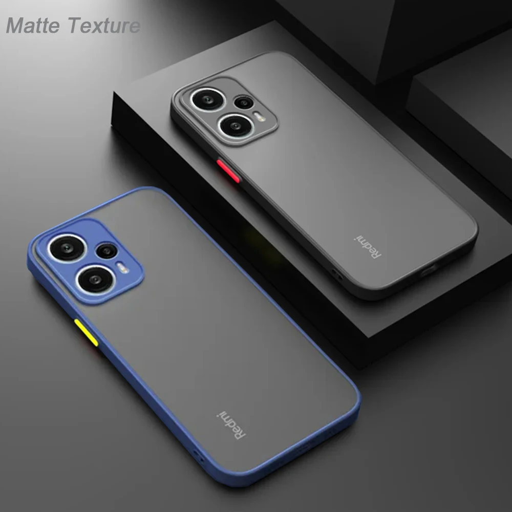 Matte Armor Shockproof Bumper Phone Case