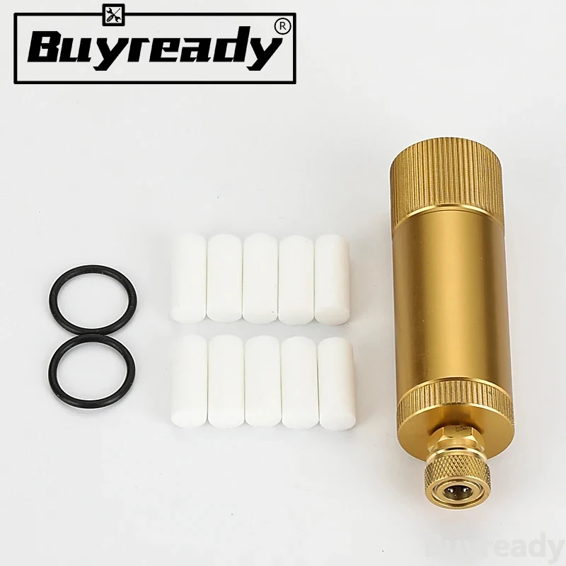 ( ผ้าฝ้ายกรองของขวัญ) (สีสุ่ม) ตัวกรองขนาดใหญ่สําหรับตัวกรองปั๊ม PCP แก๊สแห้งชื้นที่มีสิ่งสกปรก 1