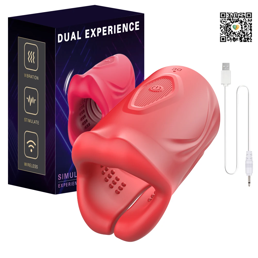 Male Sex Toys for Men Adult Toys Male Masturbator with 9 Vibration Modes Powerful Vibrating Penis Training Device, Male Sex Toy