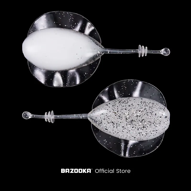 Bazooka Ray Soft köder Set Silikon köder Shad Easy Shiner Kunst fisch köder Wobbler Karpfen Bass Hecht Jighead Jigging Winter – Detail 11