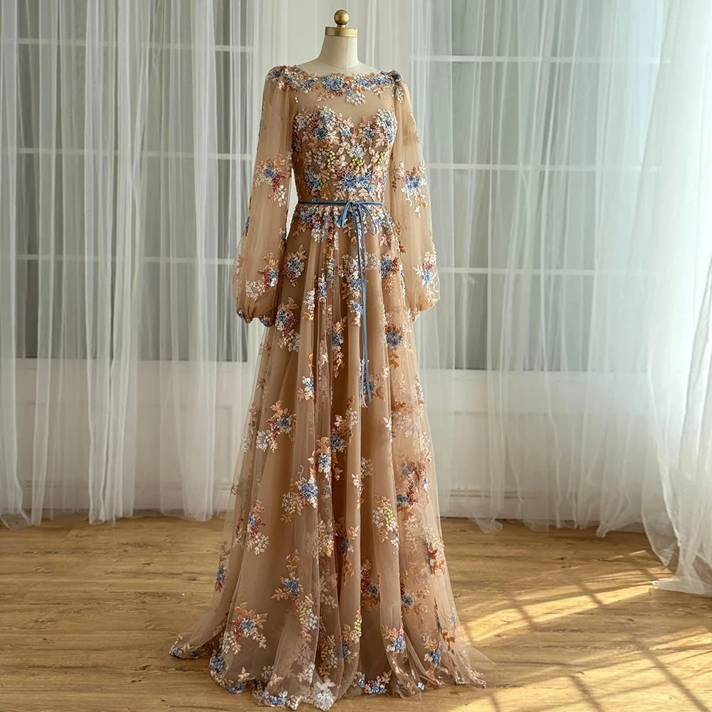 exquisite evening dresses Elegant Evening Dress XL / PINK / IT main image 1