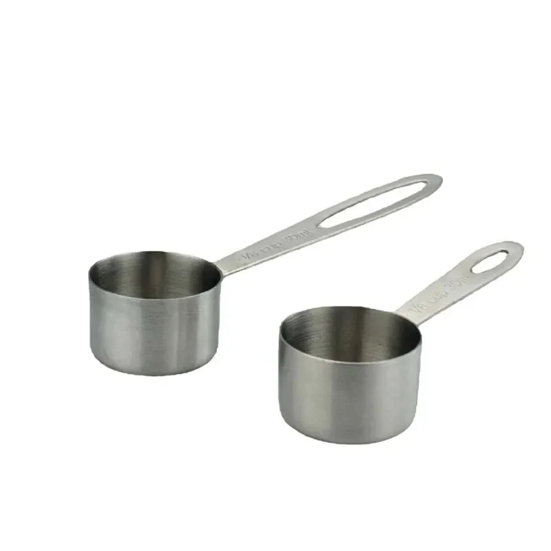 Stainless Steel Coffee Bean Spoon, Short or Long Handle, Measuring Coffee Scoop, Home Kitchen Sugar Powder, 30ml, 10g