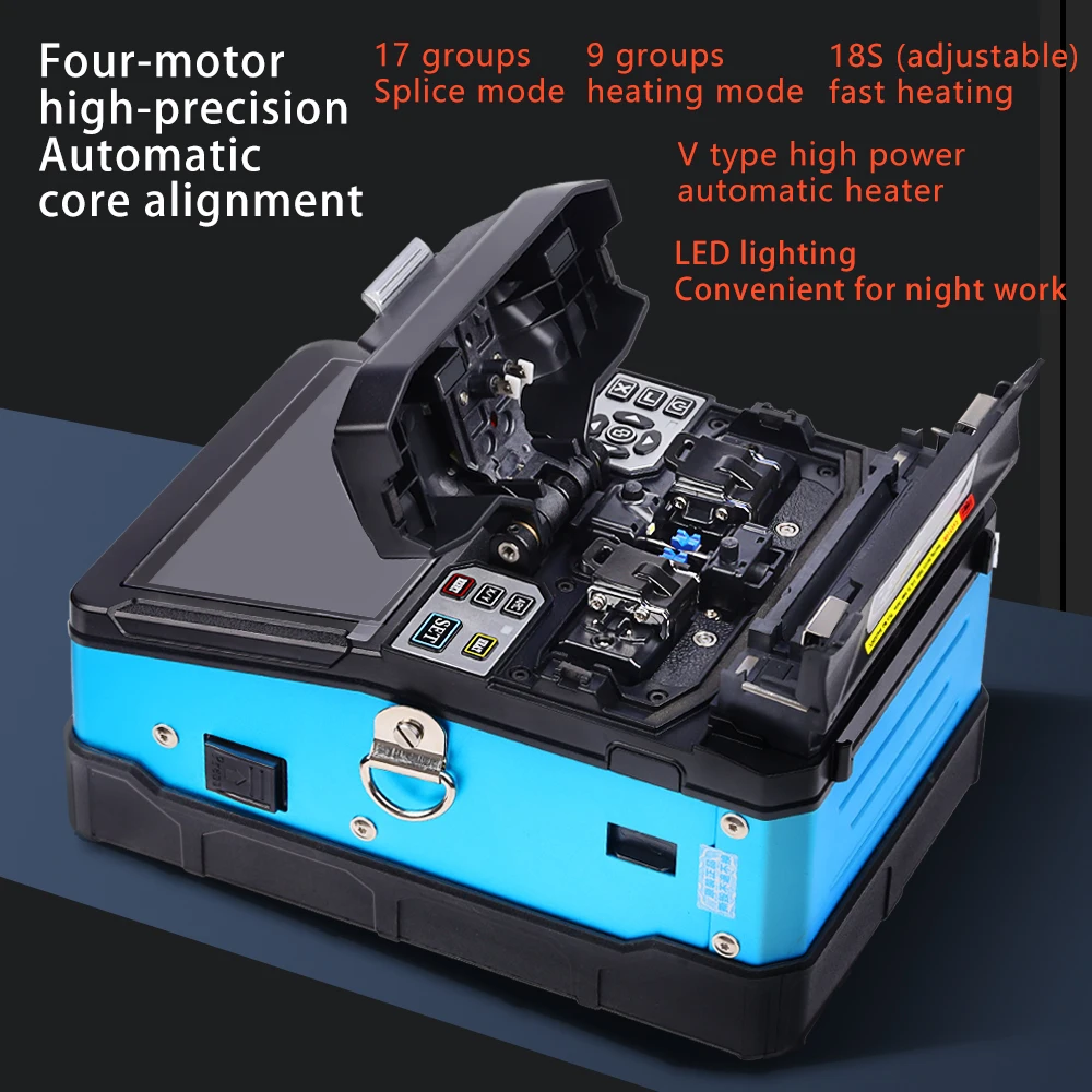 MAYTO High Quality FS-60F Fully Automatic Fiber Optic Welding Splicing Machine Fiber Optic Fusion Splicer
