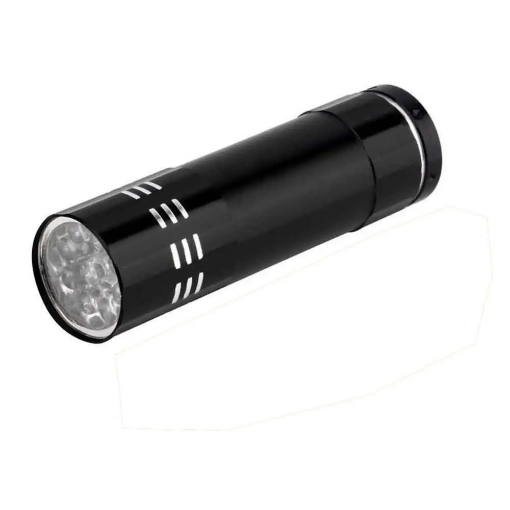 Mini Torch Light Lamp Multifunction UV Flashlight 9 LED Flashlight Ultraviolet Pet Urine Ore Money Fluorescence Light led flashlight mini flashlight led flashlights uv flashlight mini led flashlight led torch light