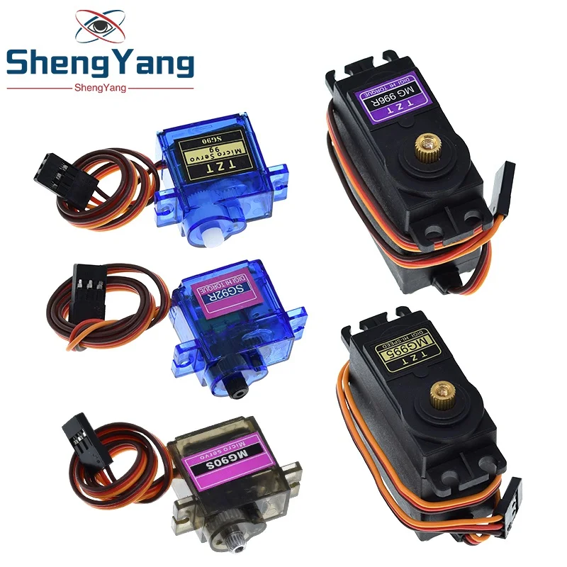 High-Torque Metal Gear Servo for DIY Projects and Robotics