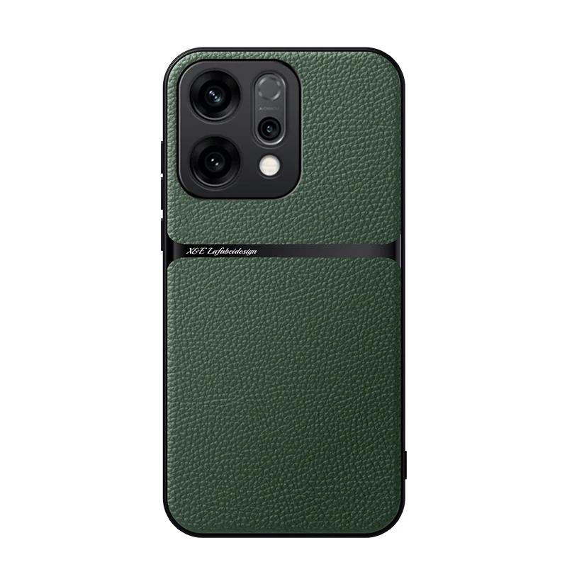 Magnetic Ultra-Thin PU Leather Case with Drop-Proof Camera Protection
