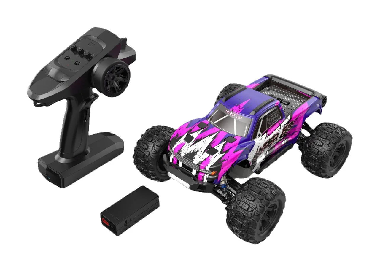

Meijiaxin H16 four-wheel drive remote control high-speed vehicle GPS all metal transmission 1:16 off-road RC car