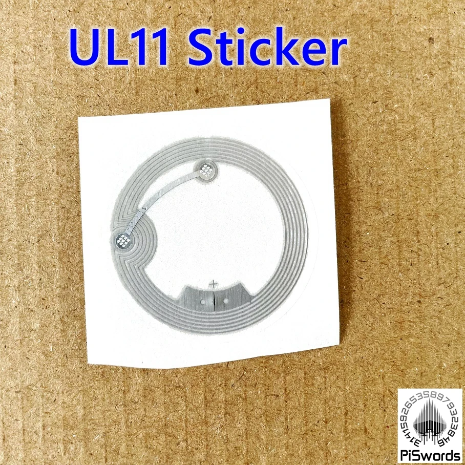 1PCS UID Changeable NFC Card MF0 13.56Mhz Ultralight EV1-UL11 EV1-UL21 ULT-C Blank Card TAG STICKER UID Writable