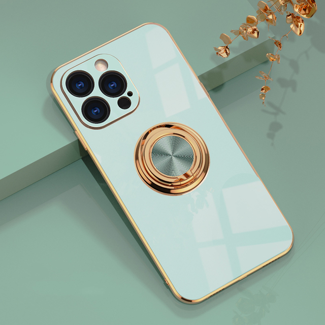 Plating Magnetic Attraction Ring Stand Holder Phone Case cover For Huawei Mate 20 30 40 Pro Plus P20 P30 P40 Pro Plus P50