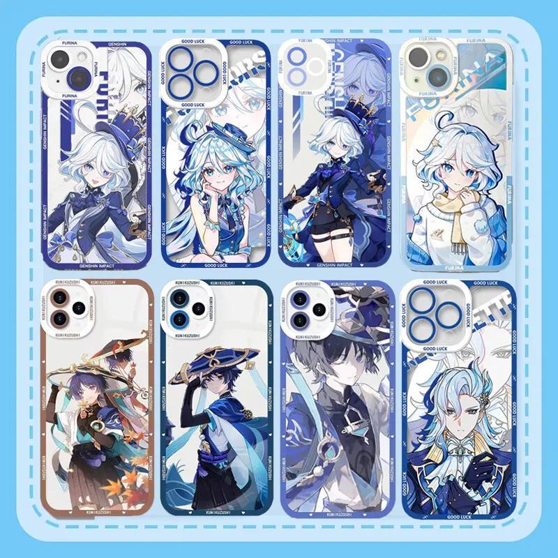 Genshin Impact Soft Phone Case Cover