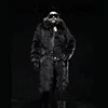 Men's Fashion Trend Personalized Imitation Fur Long Fur Coat 4