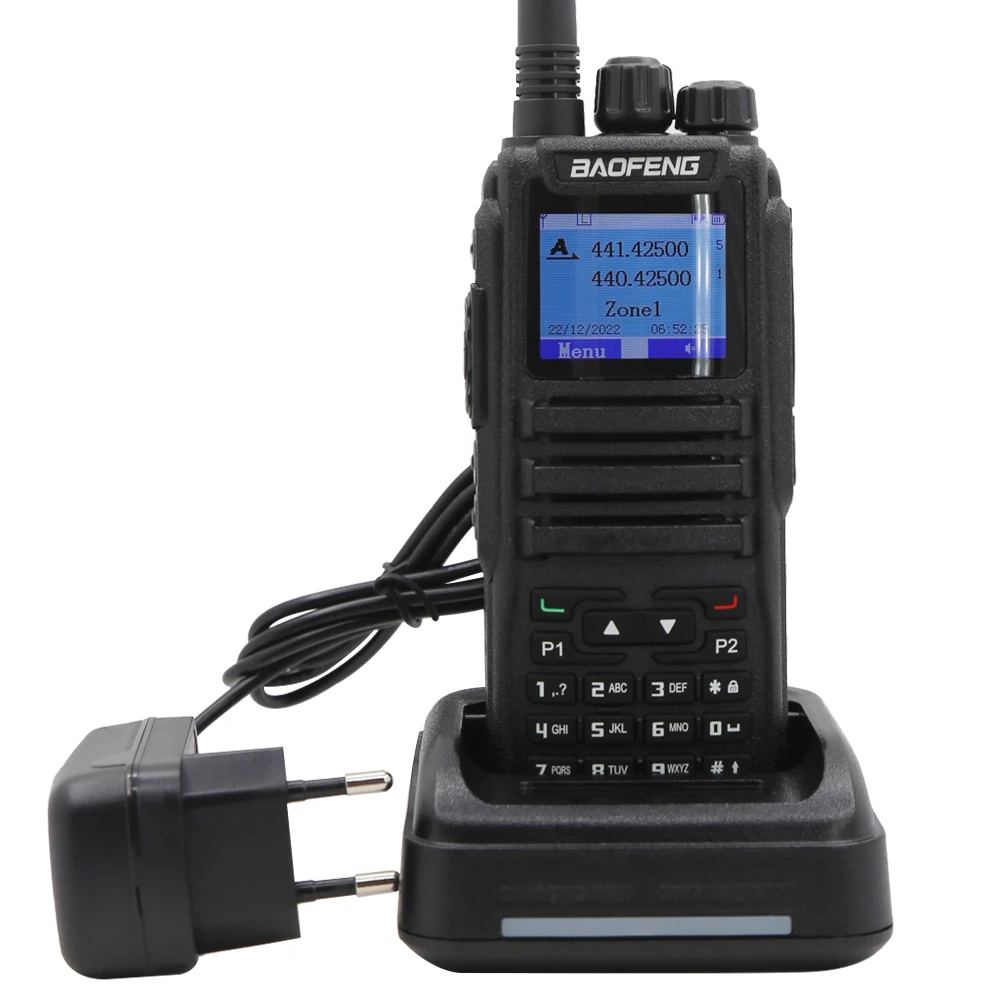 DM-1701 Dual Band Dual Time Slot VHF/UHF 3000 Channels Ham Amateur Radio Analog Two Way Radio