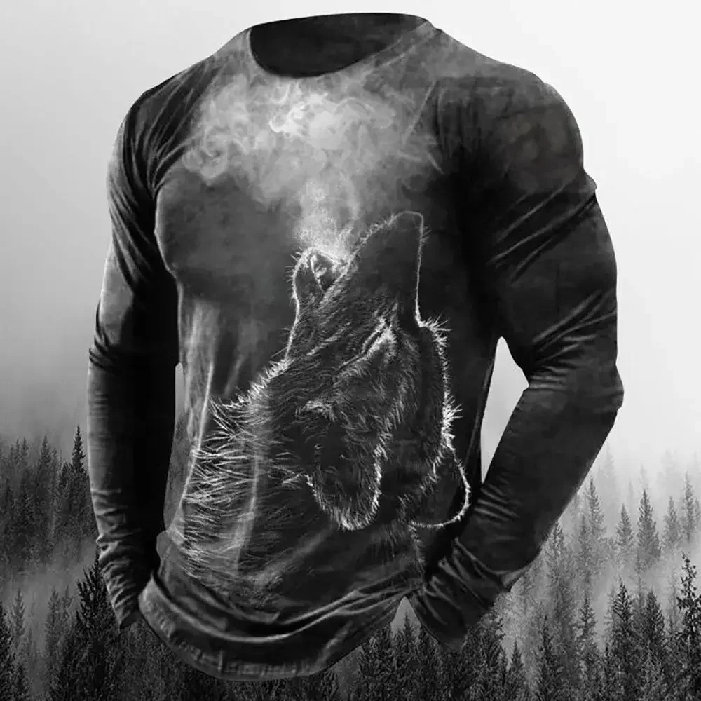 Sudaderas con capucha de manga larga con estampado de hip hop para hombre, sudaderas coreanas de otoño, camisetas originales de alta marca en oferta con elasticidad para primavera para hombre