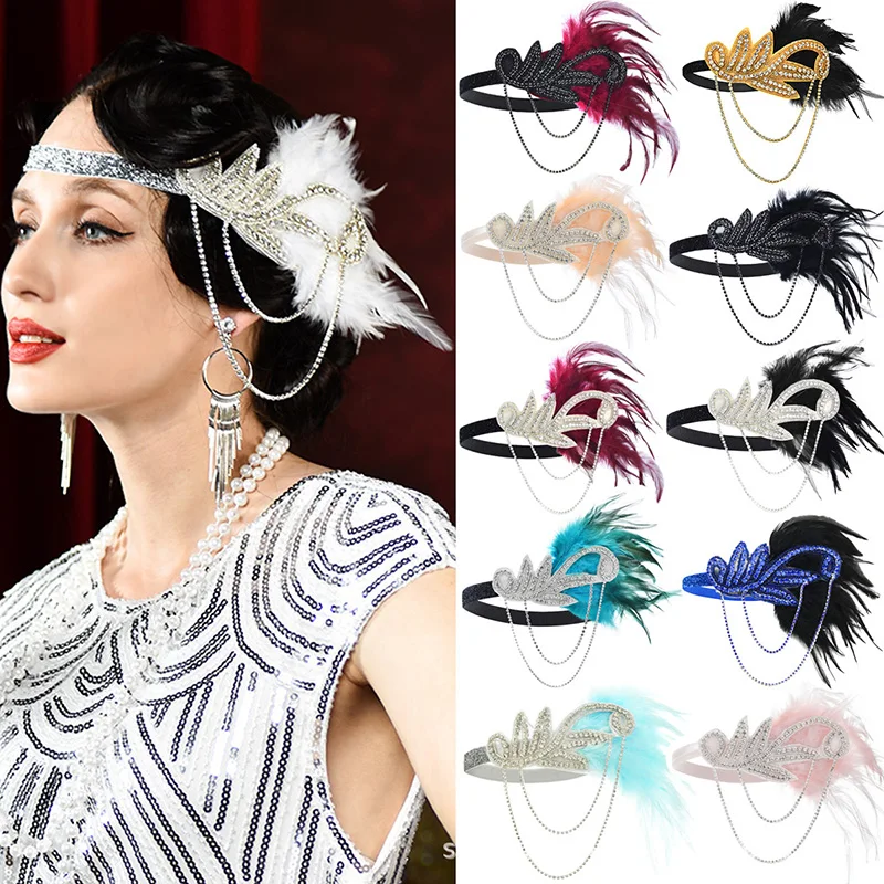 Makeup Ball Hair Accessories Black Rhinestone Beaded Sequin  display picture 1
