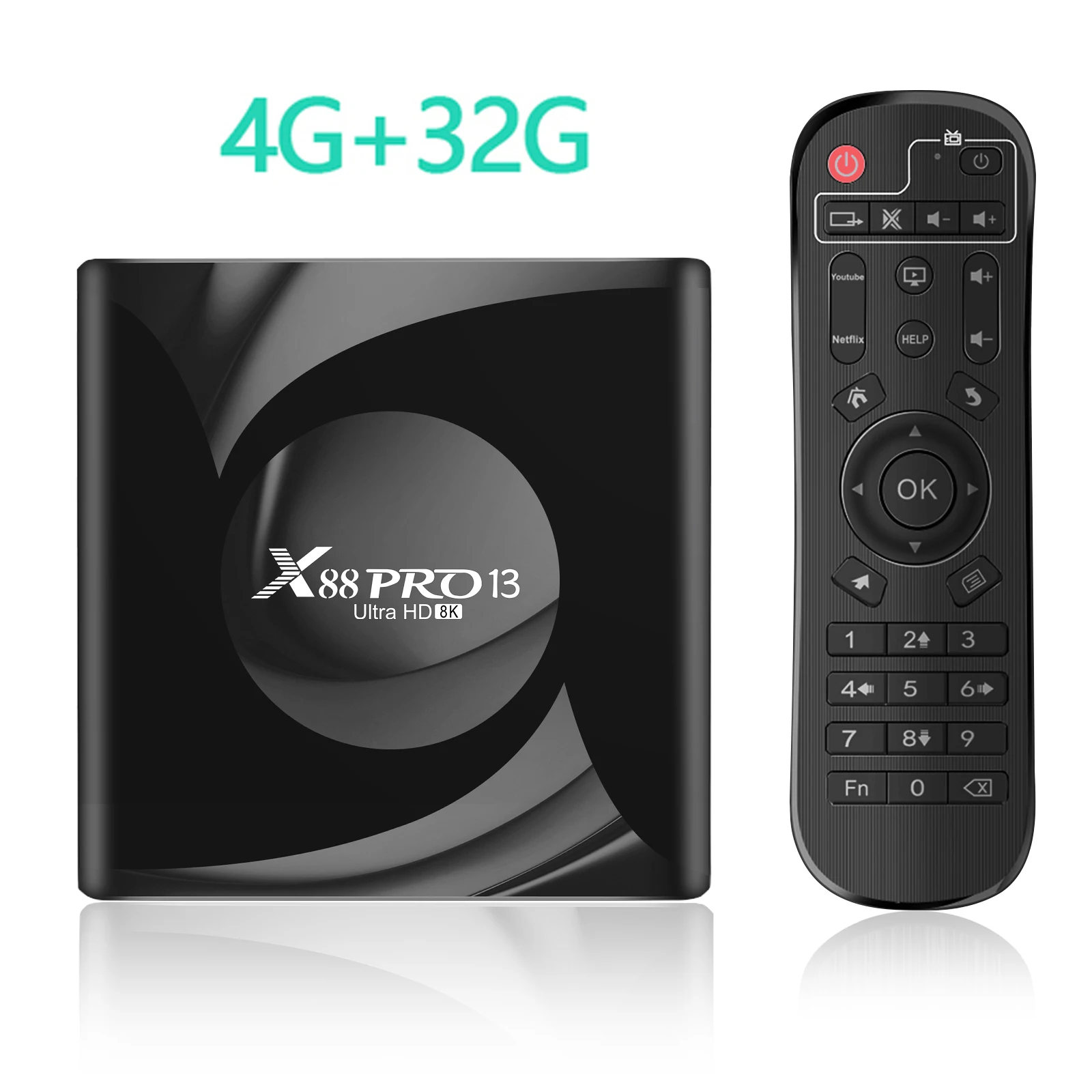 X96 Max Plus Ultra Tv Box Android 11 Amlogic S905x4 8k Video Dual Wifi Bt  Media Player X96max Android 11.0 Decodificador