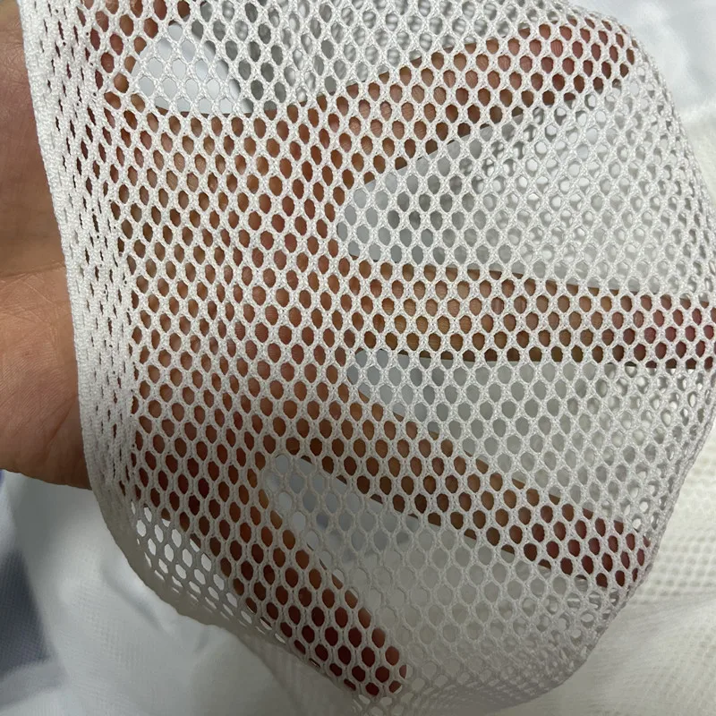 

3mm Polyester Net Fabric Classic Honeycomb Mesh Fabric Knit Lining Apparel Material Supplies per meter 50x170cm