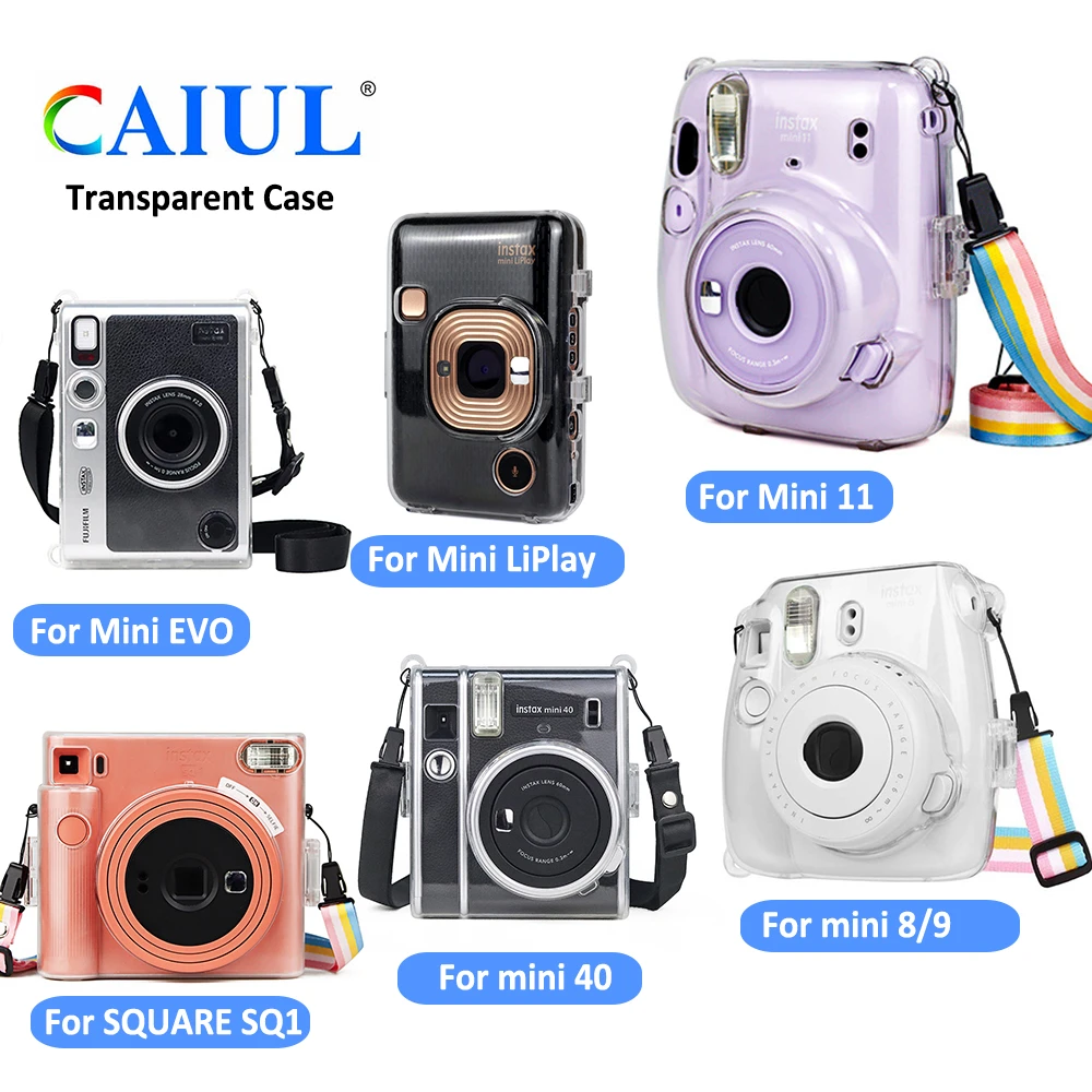 Transparent Crystal Plastic Cover Protective Case Bag With Strap For Fujifilm Instax Camera For Mini 9 11 40 Liplay Evo Sq1 Aliexpress Transparent Crystal Plastic Cover Protective Case Bag With Strap For Fujifilm Instax Camera For Mini 9 11 40 Liplay Evo Sq1 Aliexpress