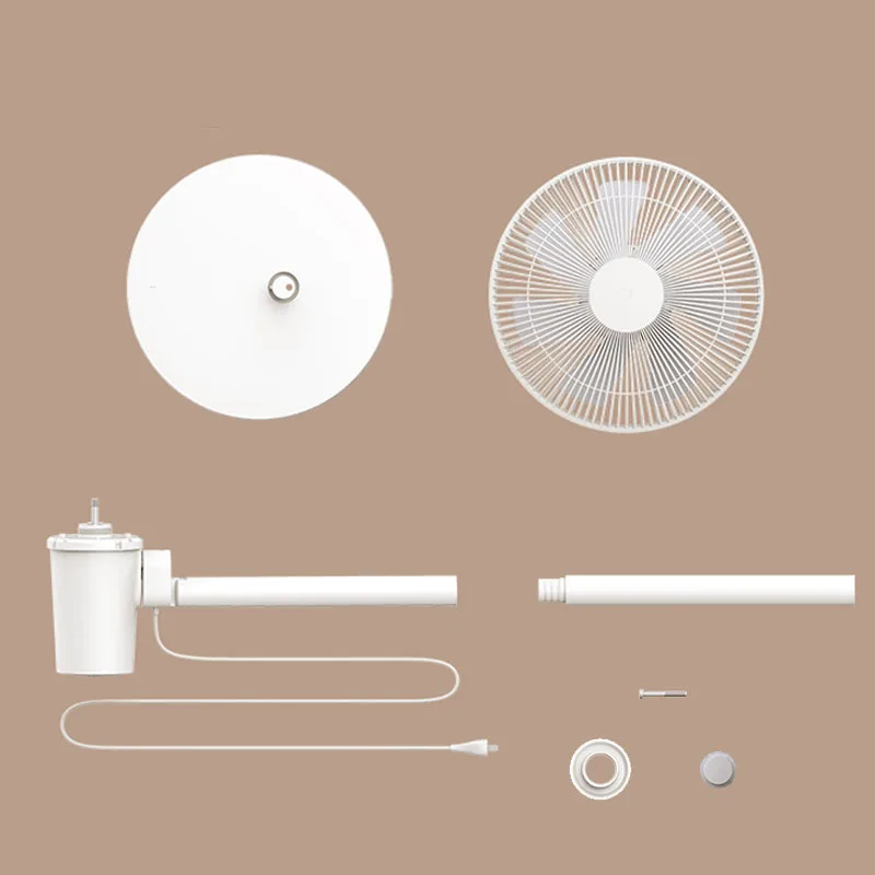 Wireless Floor Fan XIAOMI MIJIA Floor Fan Smart AC Frequency Conversion Strong Wind Low Noise Electric Standing Fan APP Wireless Control Timing