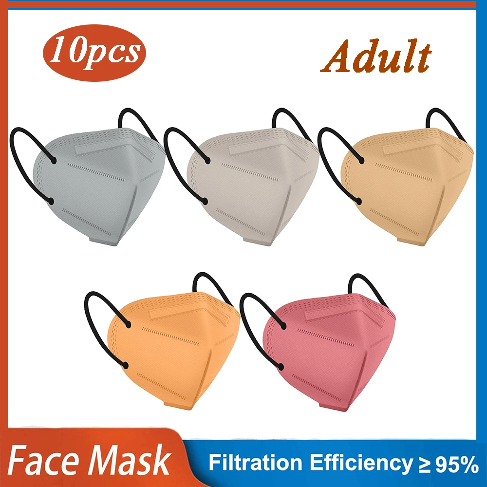 10pcs Adult Outdoor Face Mask Fish Style Solid Non Woven Face Masks Mascarillas Faciales Masque Jetables Halloween Cosplay Mask homemade halloween costumes Cosplay Costumes