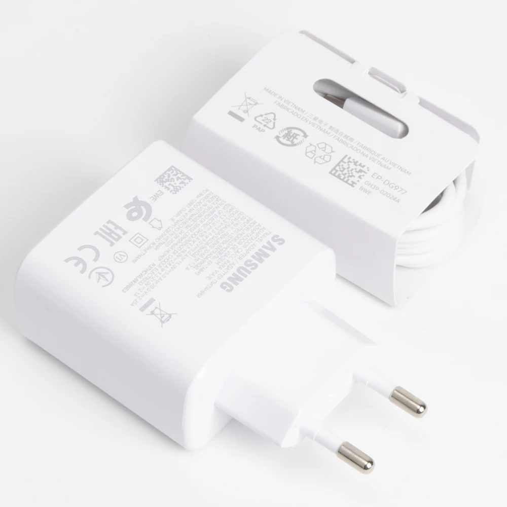 65 w charger Original Samsung Fast Charger 45W Fast Type C Adapter Cable for Samsung GALAXY Note 10 20 S20 Plus S20 Ultra S21 A71 A80 A91 65w charger phone Chargers