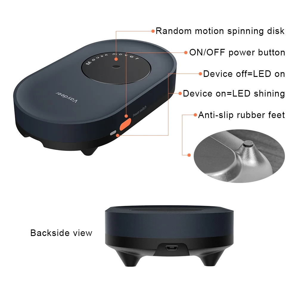 USB Mouse Mover: Prevent Sleep Mode with Multi-Track Simulation Description Image.This Product Can Be Found With The Tag Names Computer Peripherals, Mice Keyboards, Mouse, Mover supports