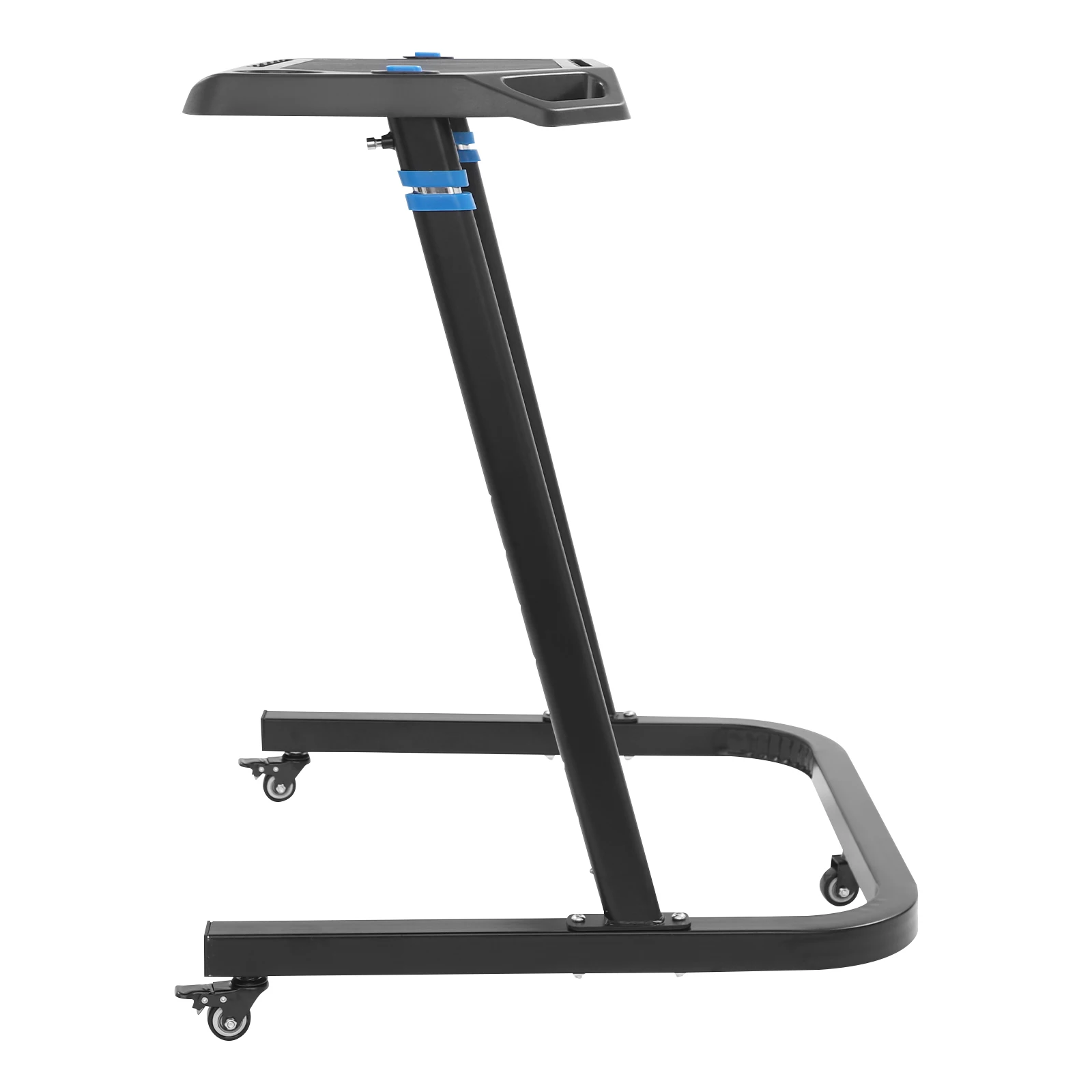 Verstellbarer Fahrradtrainer-Tisch 28x14 Zoll Laptopständer für Peloton & Indoor Cycling, 8-fach höhenverstellbar mit 110 lbs Tragkraft – Detail 5