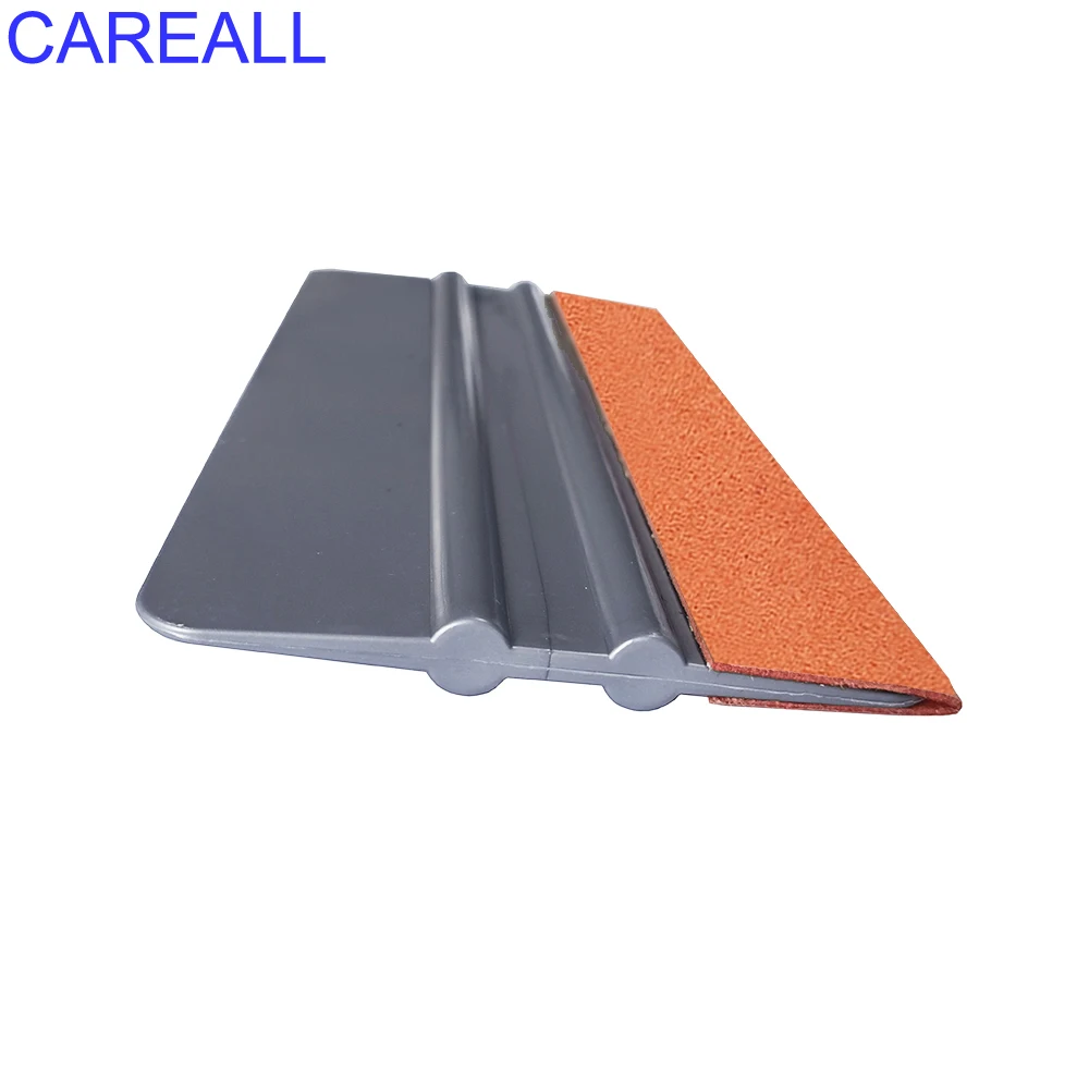 6 inch Suede Felt Squeegee Car Vinyl Wrap Carbon Film Sticker Decal Wallpaper Applicator Window Tint Tool Wiper Scraper CAREALL car wrapping tools,vinyl squeegee,window tinting squeegee,automotive film tools,window tint squeegee