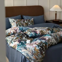 Svetanya Print Egyptian Cotton Bedding Set Queen King Ru Full Double Size Bedlinens Sheet Duvet Cover Set 4