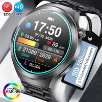 LIGE 2025 ECG Smart Watch Men 1.73” AMOLED Screen Emotional Detection Fatigue Monitoring Watches NFC Access Control Smartwatch 1