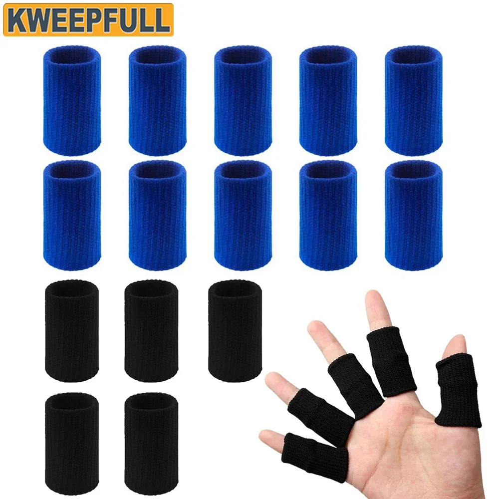Finger Guard 10Pcs/Set Finger Protection Arthritis Support Outdoor Sports Basketball Volleyball Elastic