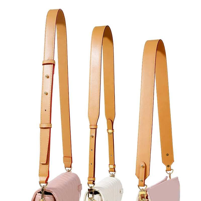 Real Cow Leather Bag Strap For Handbags 2cm Wide Shoulder Bag