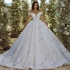 Luxury Wedding Dresses For Women 2025 Off The Shoulder Bridal Gowns Lace Appliques Robes Pretty Vestidos De Novia Customized 4