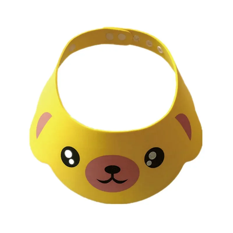 Hair Wash Hat Shampoo Shower Cap Adjustable Baby Shower Hat Toddler Kids Shampoo Bathing Shower Cap Wash Hair Direct Visor Caps For Baby Care