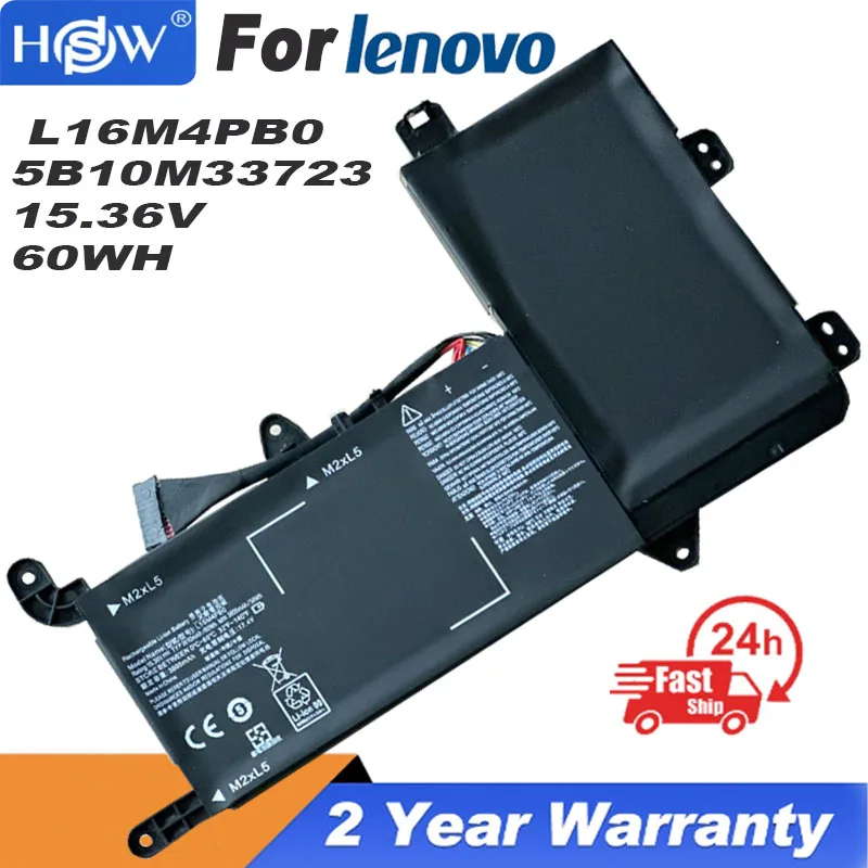 

Аккумуляторные батареи для ноутбука LENOVO L16M4PB0 5B10M33723 L16S4TBO Легион Y720-15IKB 80VR 15,36 V 4 cell