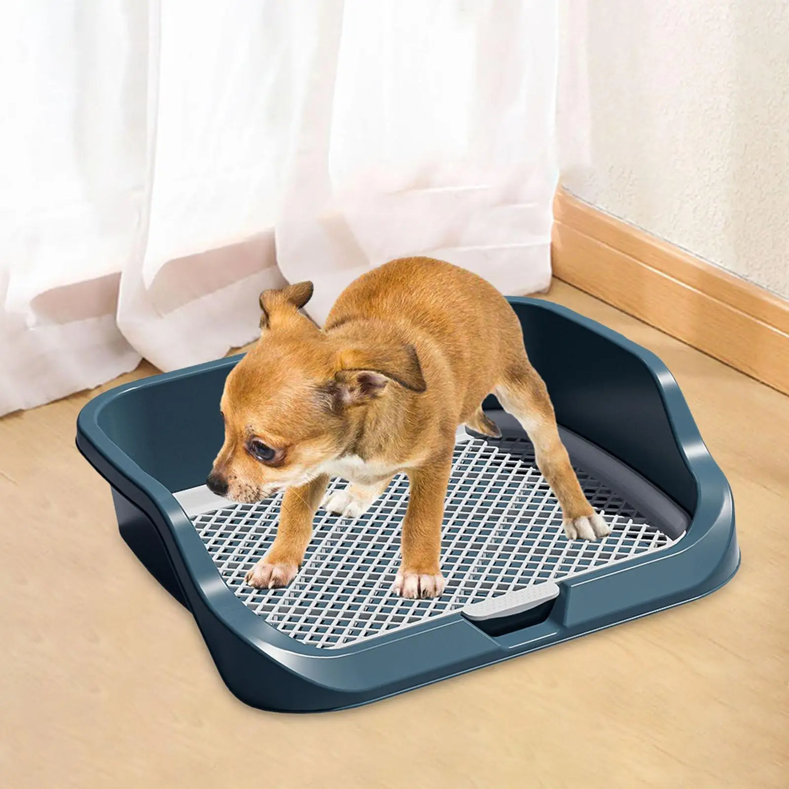 Dog Toilet Dog Potty Pad, Durable Mesh Training Toilet Potty Tray, Pet Training
