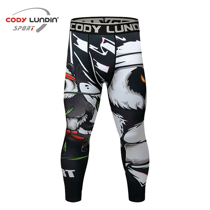 Gym Sport Leggings Compression Training Jogging Pants Men Quick Fry Crossfit Workout Trousers Running Sportswear Fitness Tights