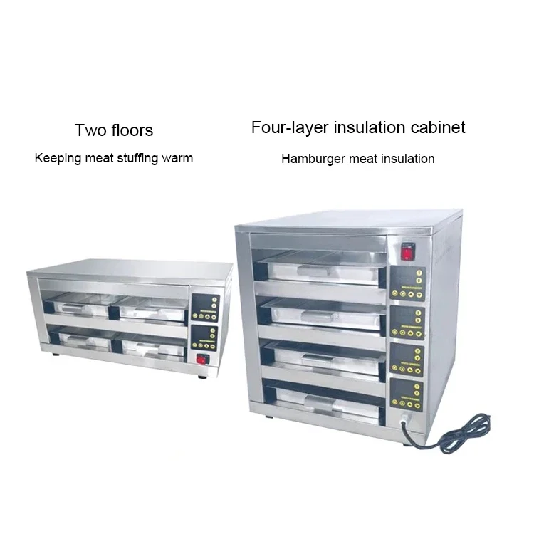 Kfc Food Display Warmer Warming Showcase Fried Chicken Food Display Warmer Drawer Heated Cabinet Pie Warmer Hot Food Showcase 4