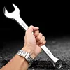 Automotive Repair Wrench Set, 6-piece Set, Plum Blossom Double End Open End Dual-purpose Plastic Clamp Wrench 3