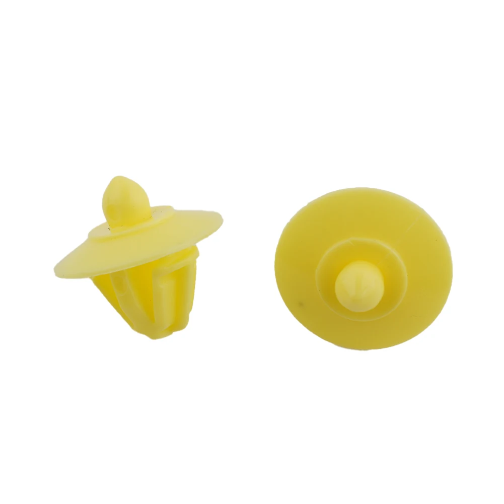 

10 X Door Panel Interior Trim Clips For Vauxhall For Opel Vivaro Movano Primastar Interior Clip Replacement Yellow Accessories