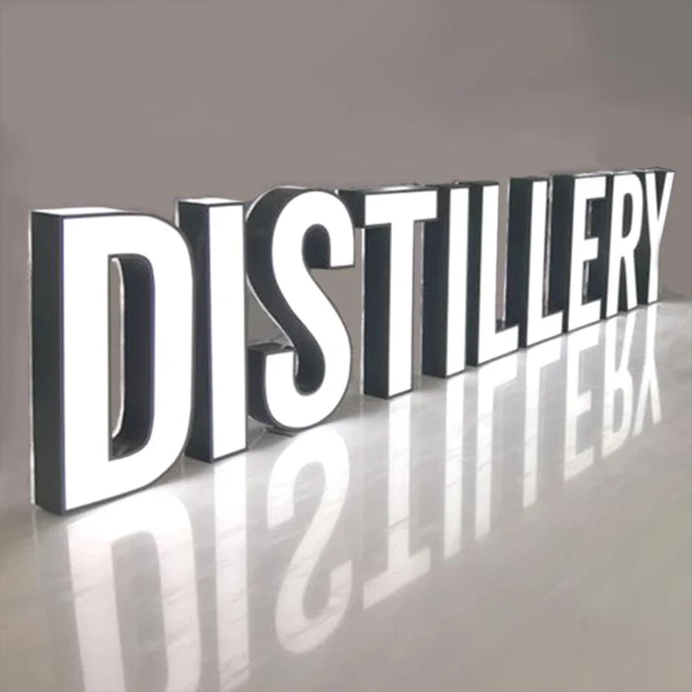 Led Outdoor Name Companies Sign Board Design