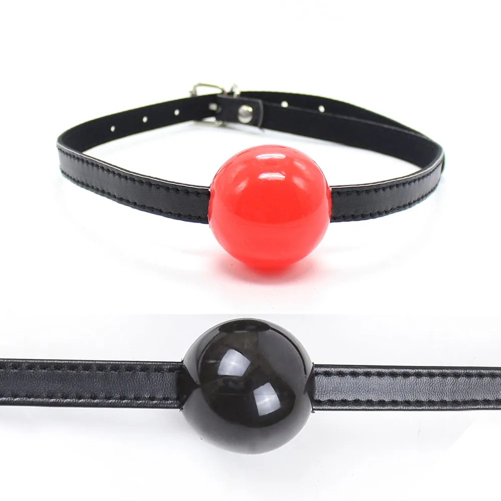 5cm/4cm Silicone Ball Gag BDSM Slave Oral Fixation Mouth Stuffed Stopped Games For Couples Flirting Sex Products Toys_voghion.com