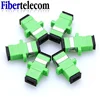 APC SC-SC flange Fiber Coupler APC Fiber Optic Adapter Optical Fiber Flange SC Connector Ftth UPC 5